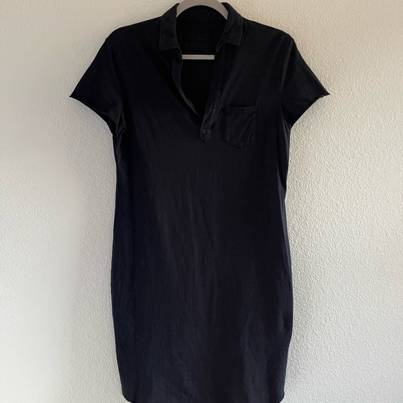 FRANK & EILEEN | 100% Cotton Preppy Classic Lauren Dress in Black | Size Small - Picture 5 of 11